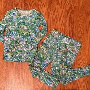 Lilly Pulitzer Girls Pajamas Size 4
